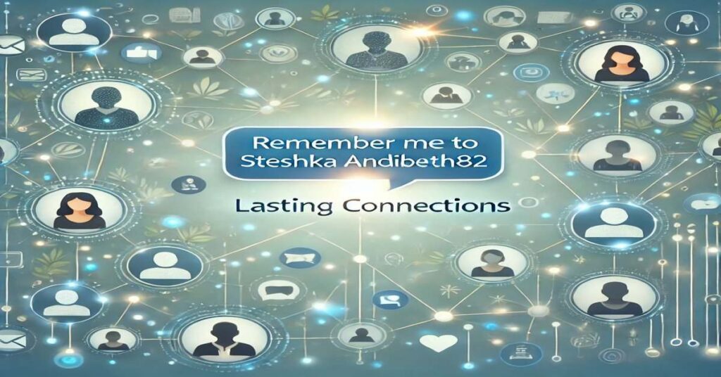 Remember Me to Steshka Andibeth82 Lasting Connections