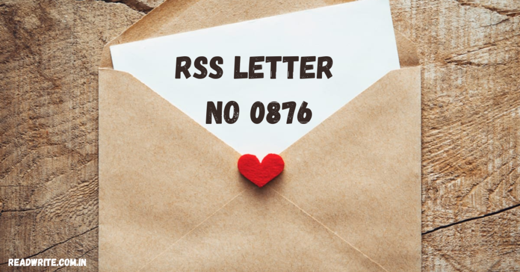 rss letter no 0876